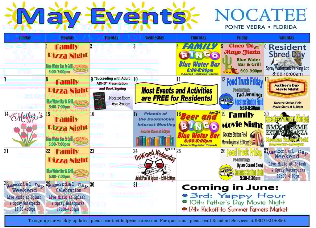 Community Events and Activities Nocatee